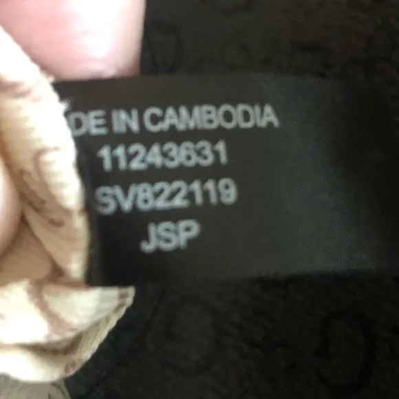 Guess Small Crossbody Bag Dark Gray - Picture 13 of 15